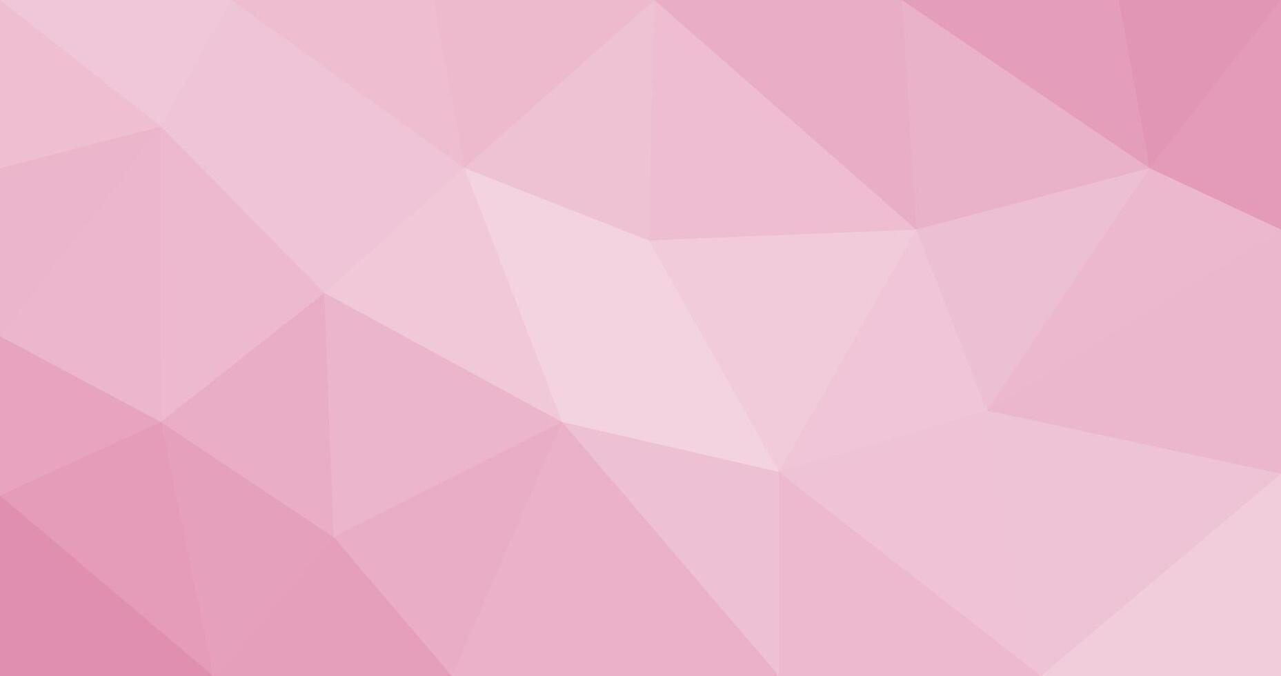 Pink abstract polygonal background. Triangle geometric background. illustration. vector