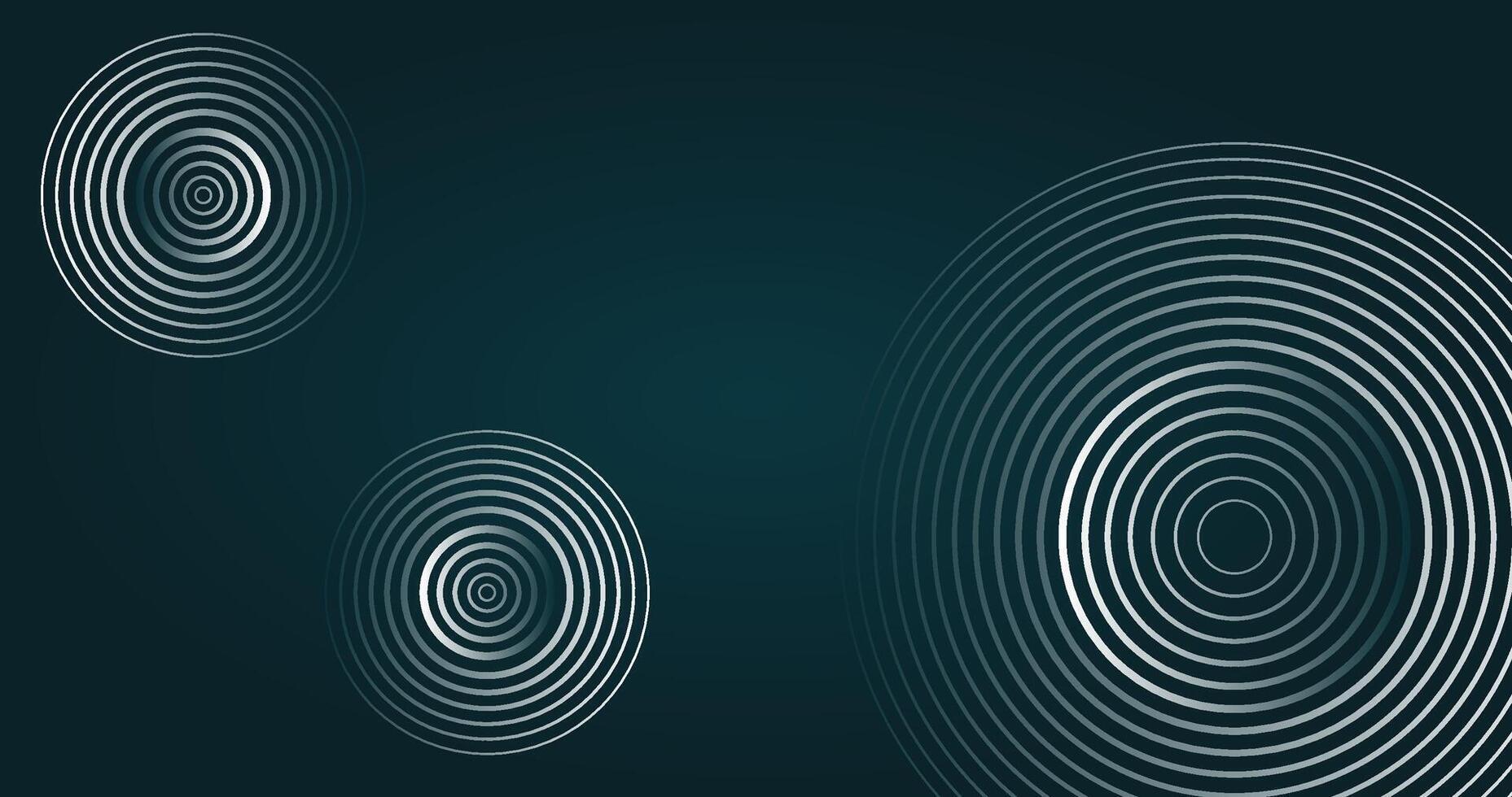 Abstract Background with Circles and Lines Illustration vector