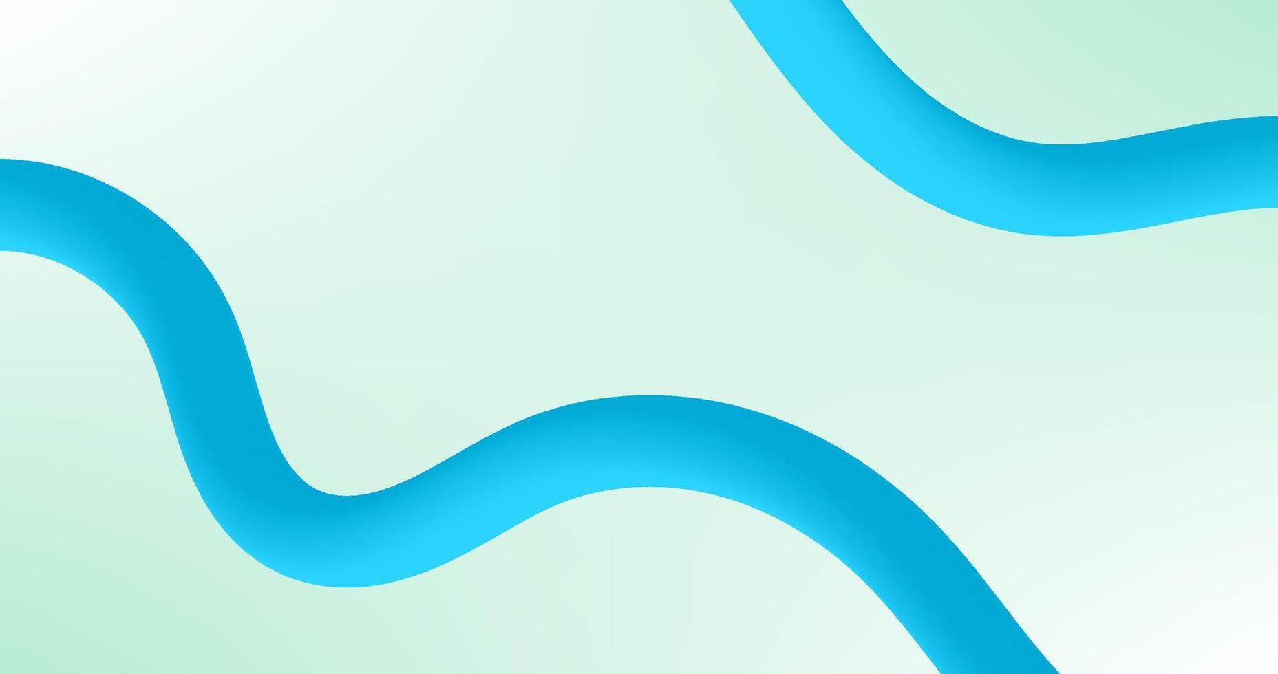 Abstract background with wavy lines in blue colors. illustration. vector