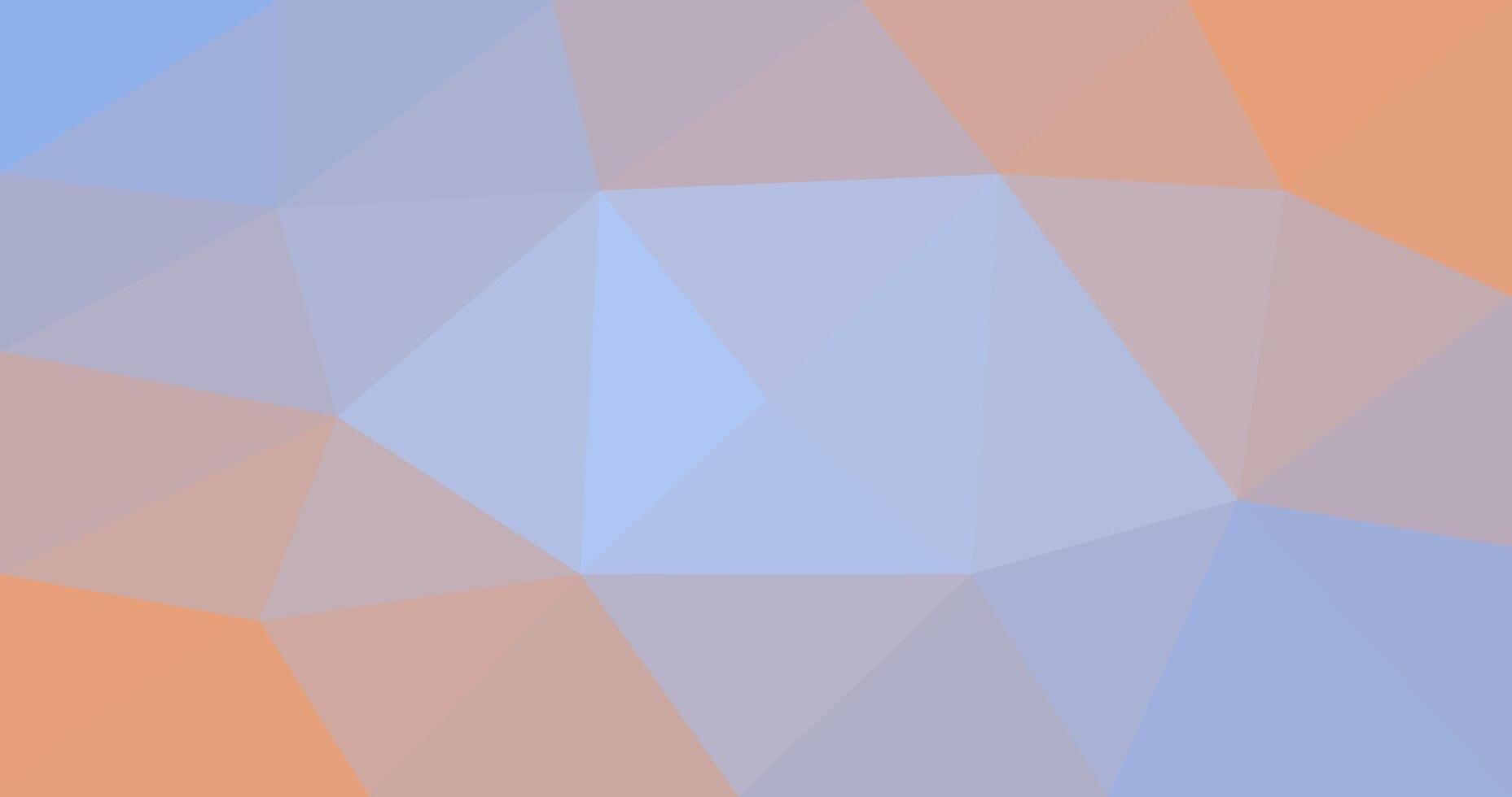 Illustration of Orange Abstract Polygonal Modern Multi Color Background vector