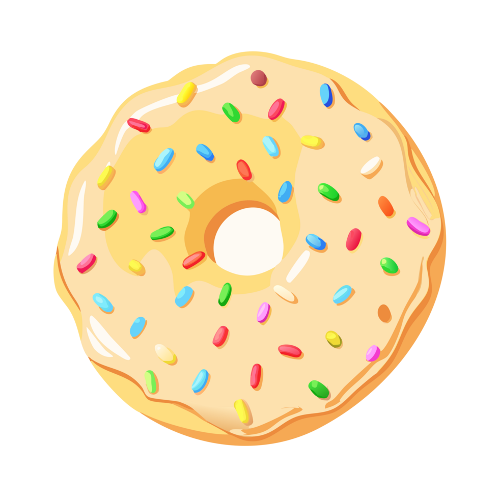 Deliciously sweet giant sugar cookie with colorful sprinkles bakery display food photography whimsical setting close-up view png