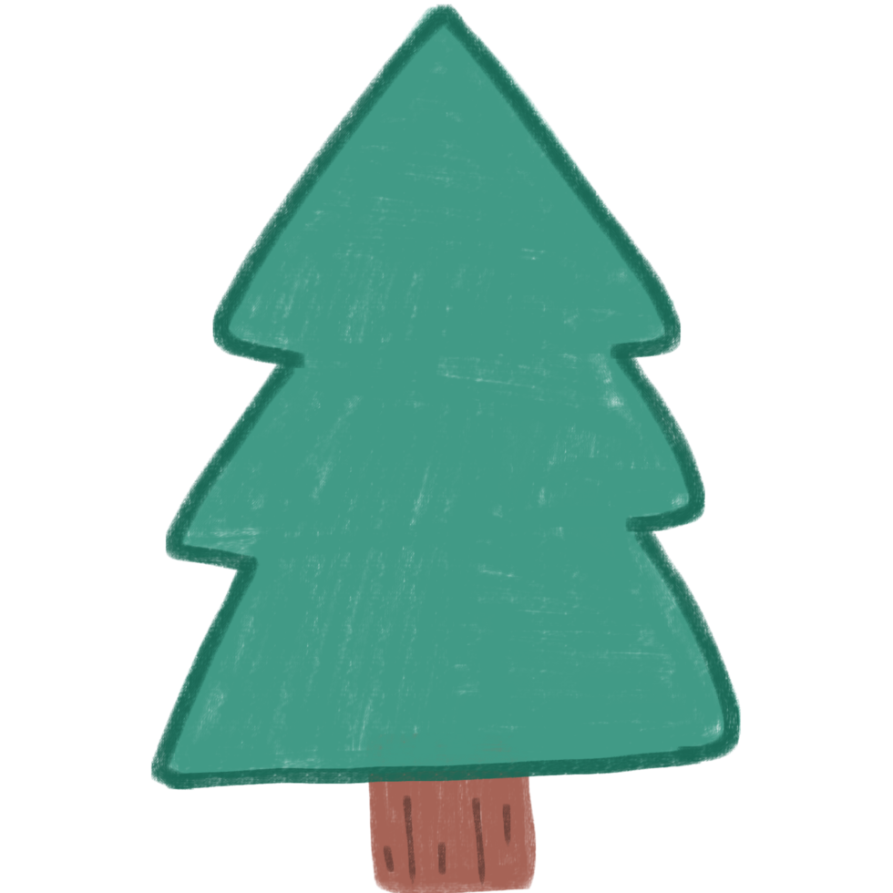 cute green tree clipart images, clip art for decoration, cute christmas tree png