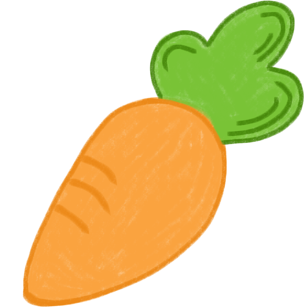 cute orange carrot clipart image, clip art for decoration png