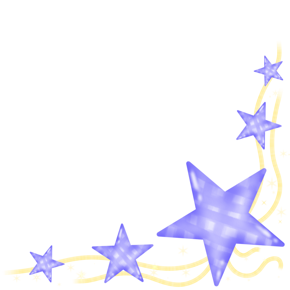 Star Frame Corner png