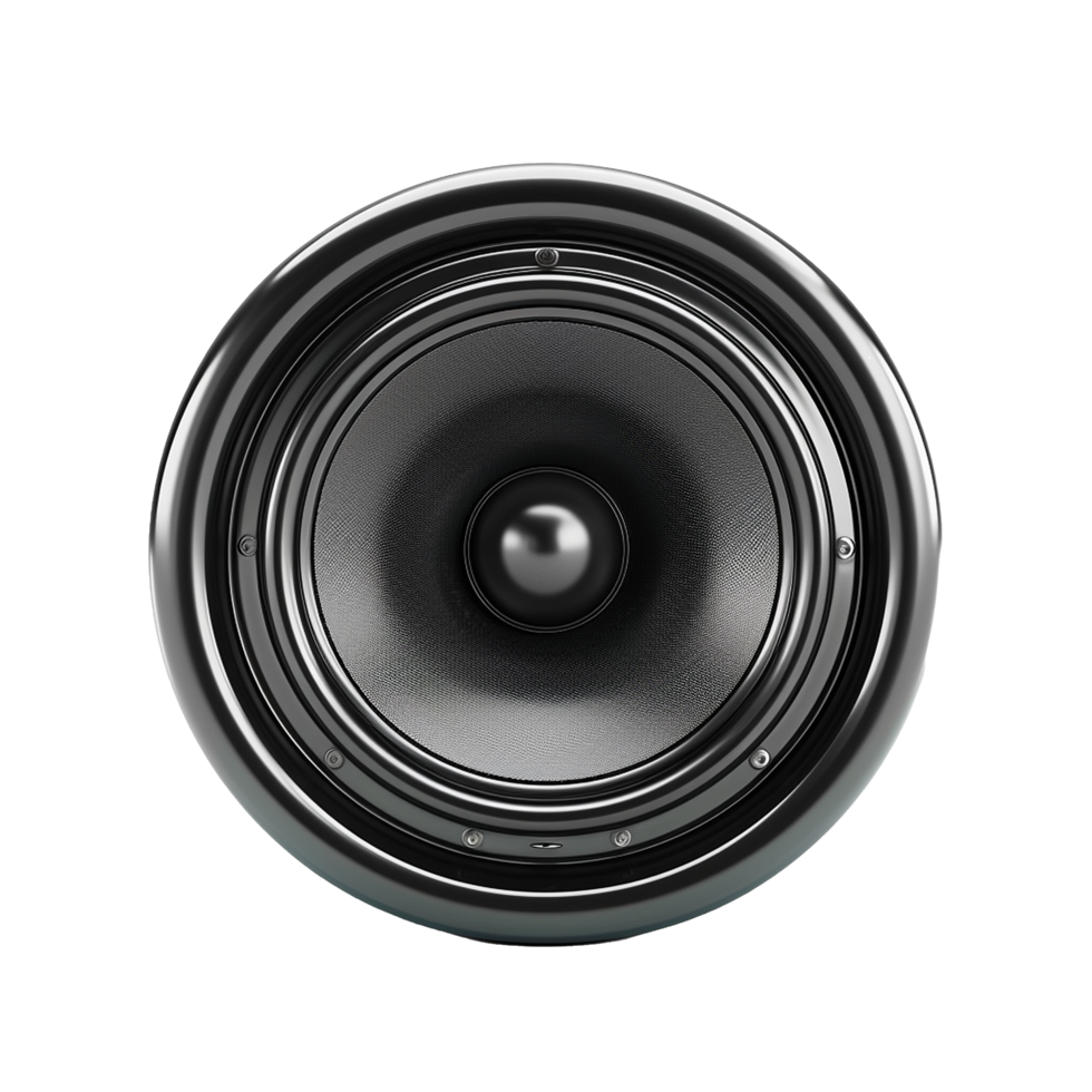 Black Speaker Closeup Detailed View Audio Equipment Music Technology, png