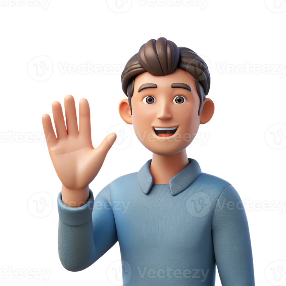 stunning creative Portrait of a deaf person, signing, with dynamic hand movements and expressive lighting, in a communicative style professional png