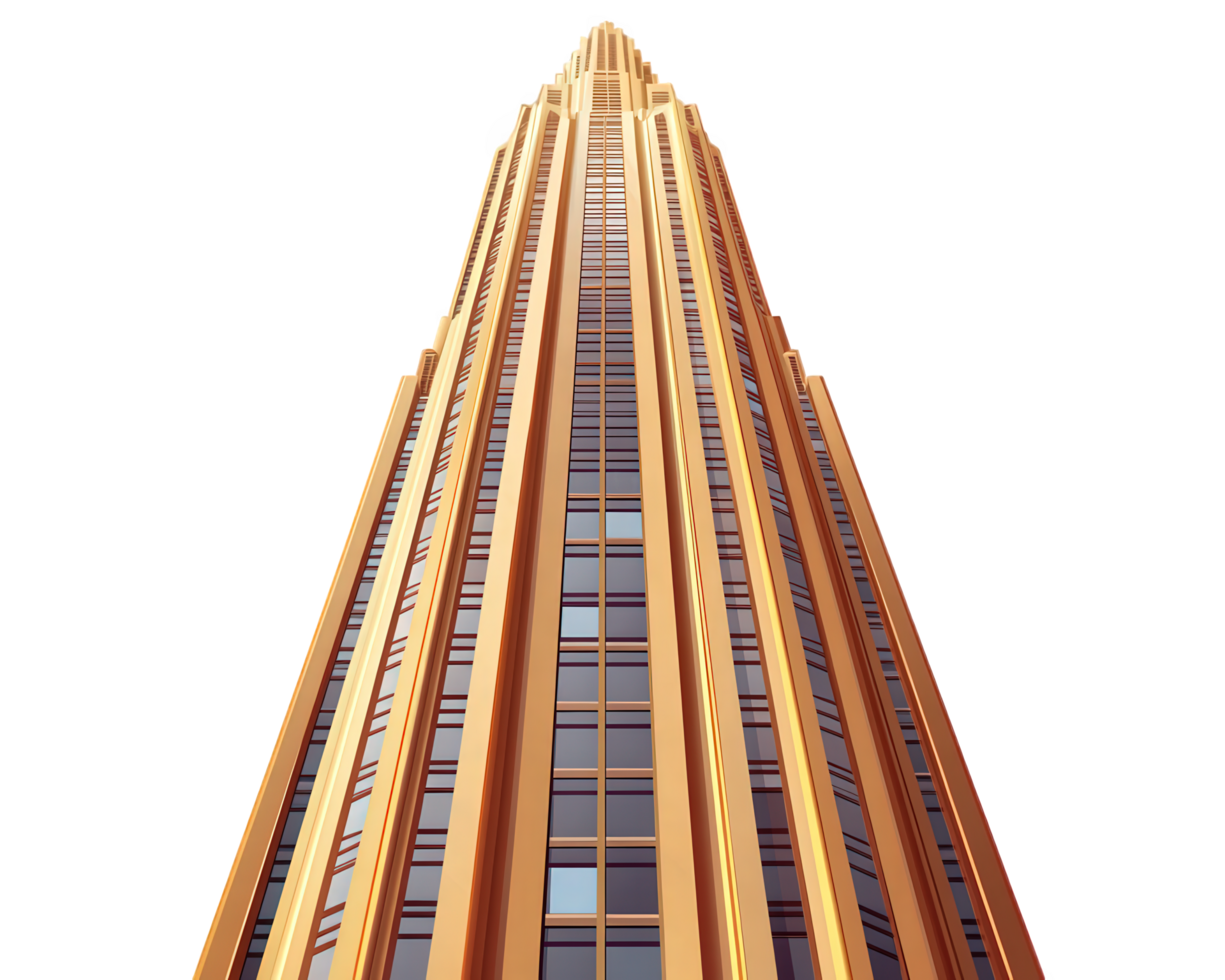 The chrysler building is shown in this illustration png