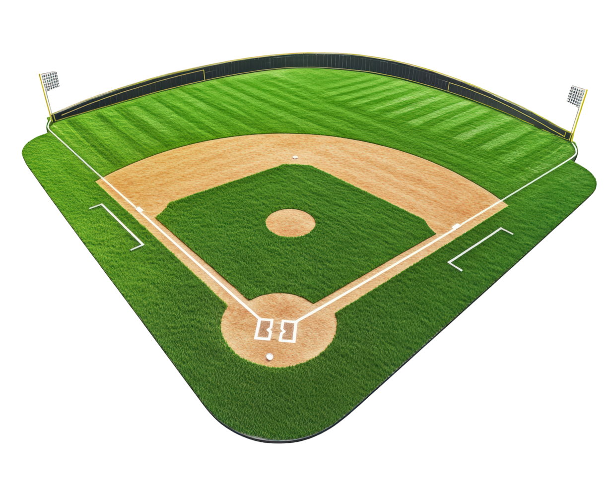 Baseball field icon png