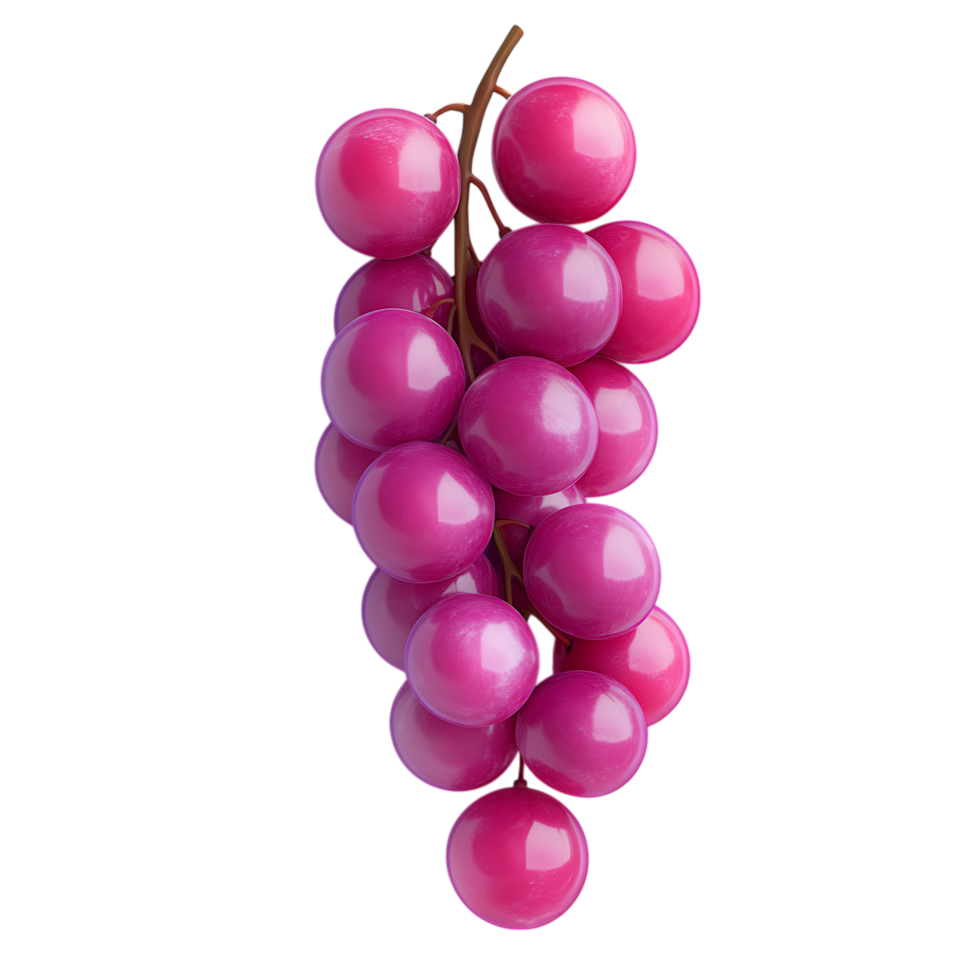 Pack Grape Bunch on Transparent Background for Wine Label Designs png