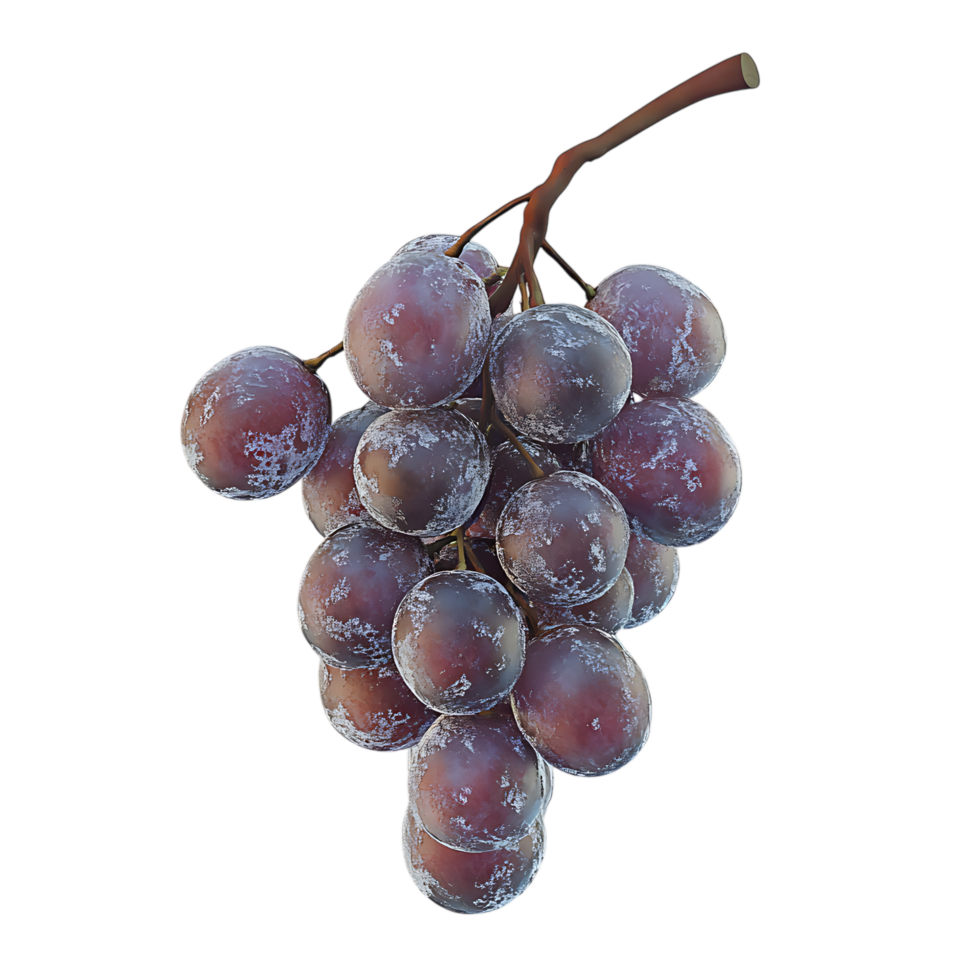 Pack Grape Bunch on Transparent Background for Food Branding png