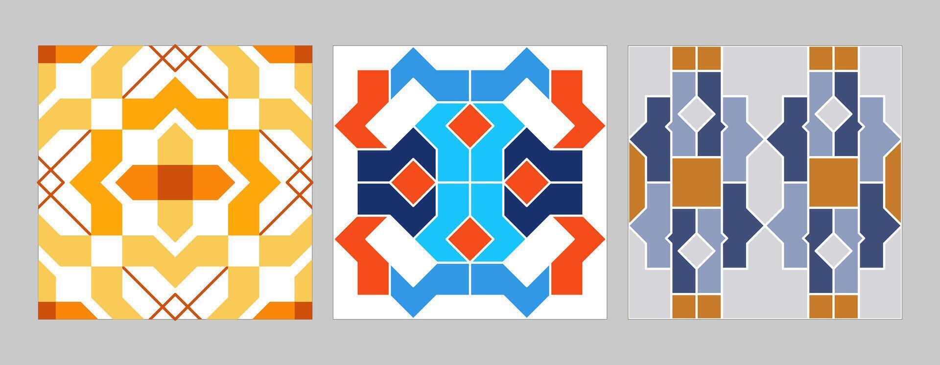 Islamic Pattern Saft B Furkah vector