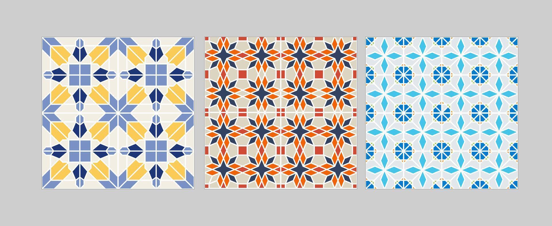 Islamic Pattern Qisyatlah vector