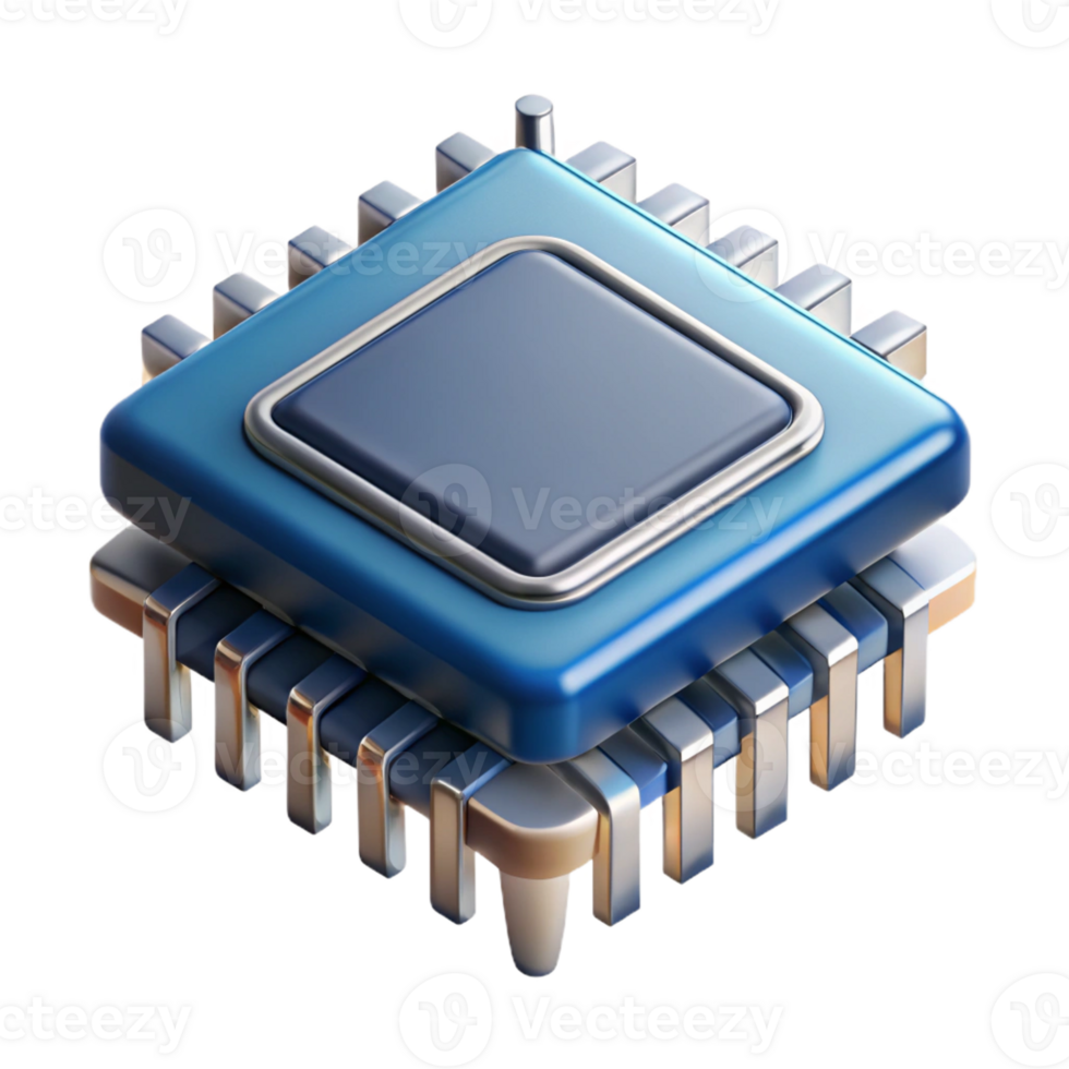 magnificent modern A close-up of a microchip, intricate details and circuitry visible, crisp and sharp focus, metallic and reflective surfaces, photorealistic style exclusive png