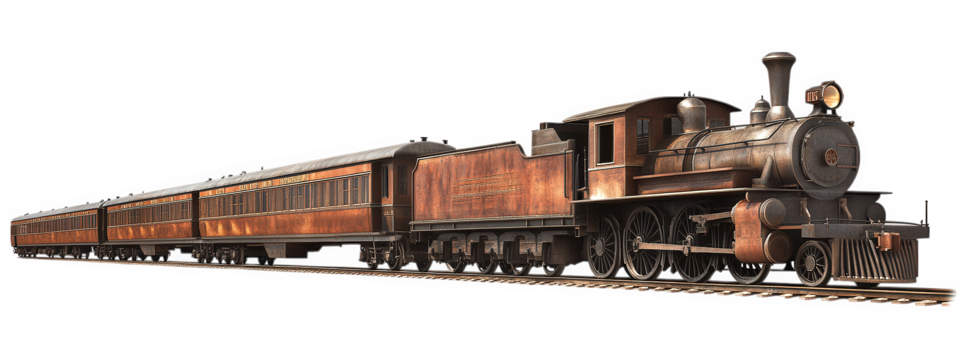 A train is shown on a black background png