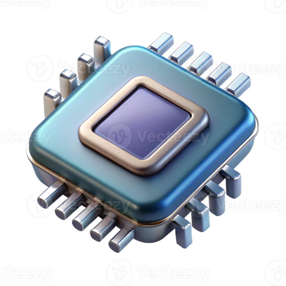 extraordinary traditional A close-up of a microchip, intricate details and circuitry visible, crisp and sharp focus, metallic and reflective surfaces, photorealistic style authentic png