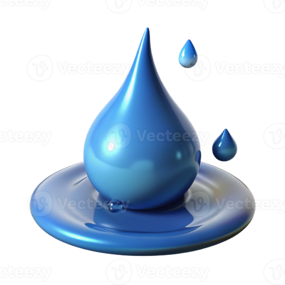 impressive vintage A single raindrop splashing in a puddle, dynamic lighting, macro photography genuine png