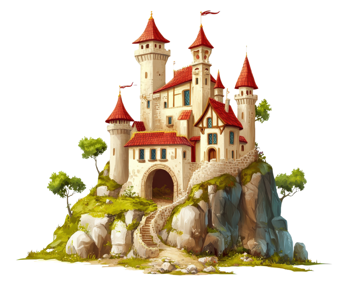 Fairy tale castle png