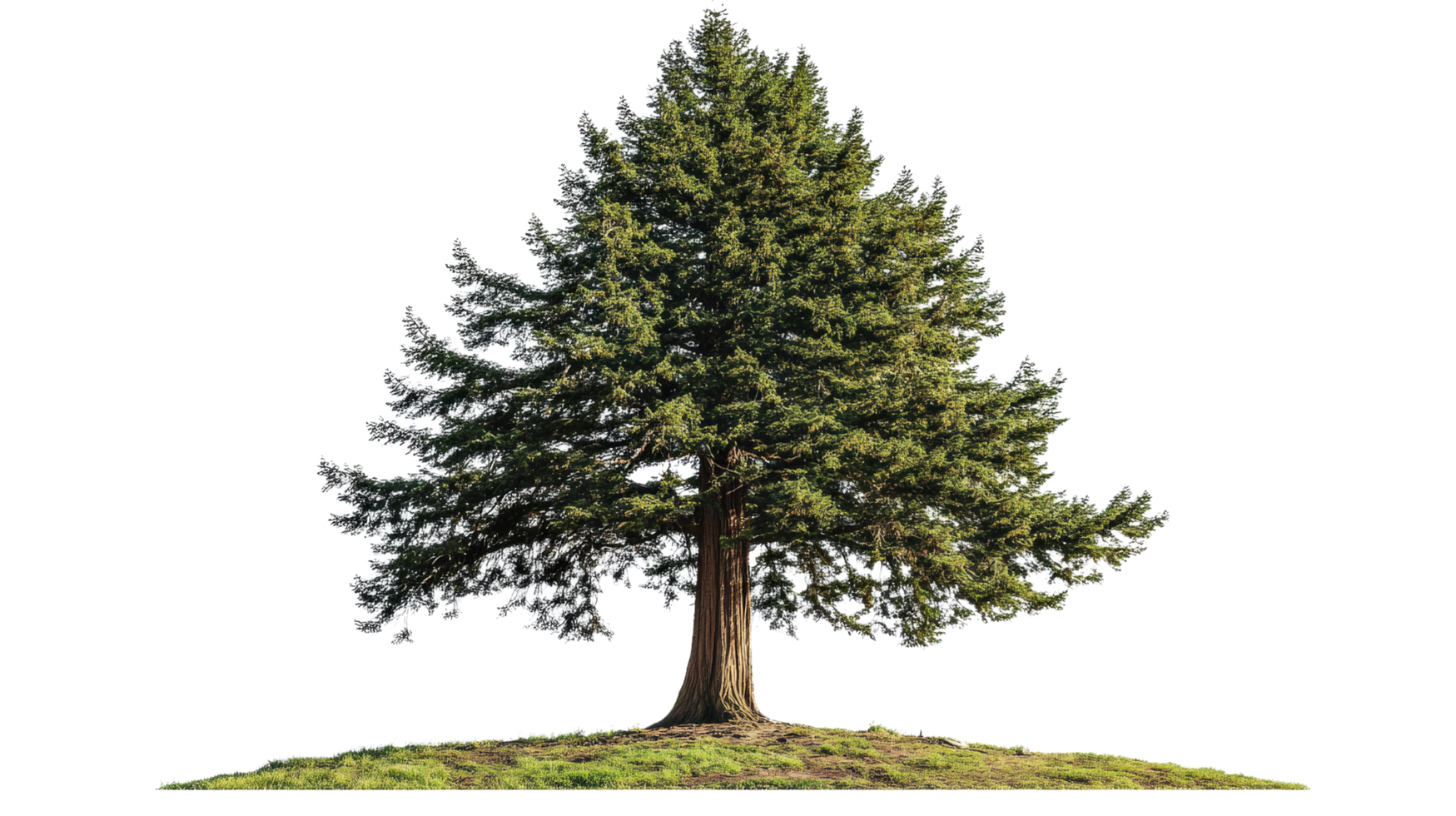 A single tree is standing on top of a hill png