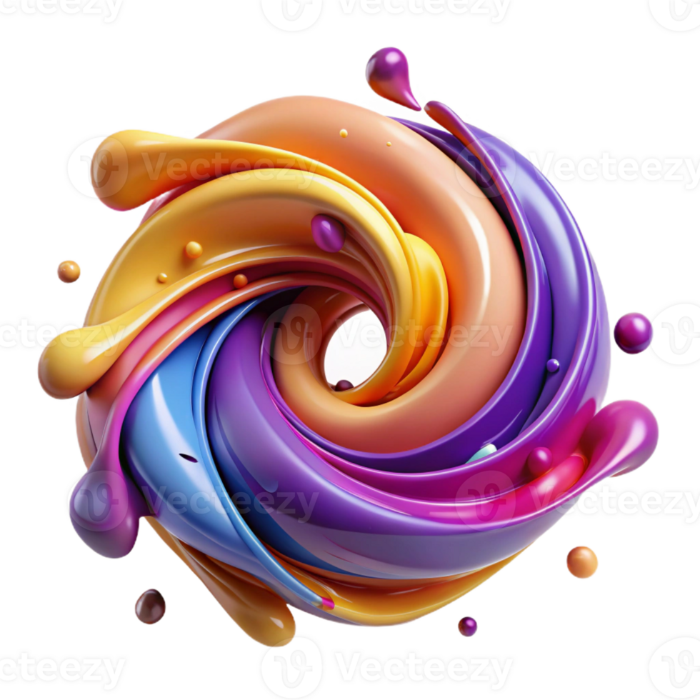 serene traditional A dynamic composition of swirling brushstrokes and splatters, conveying a sense of energy and movement, in an abstract expressionist style 4K png