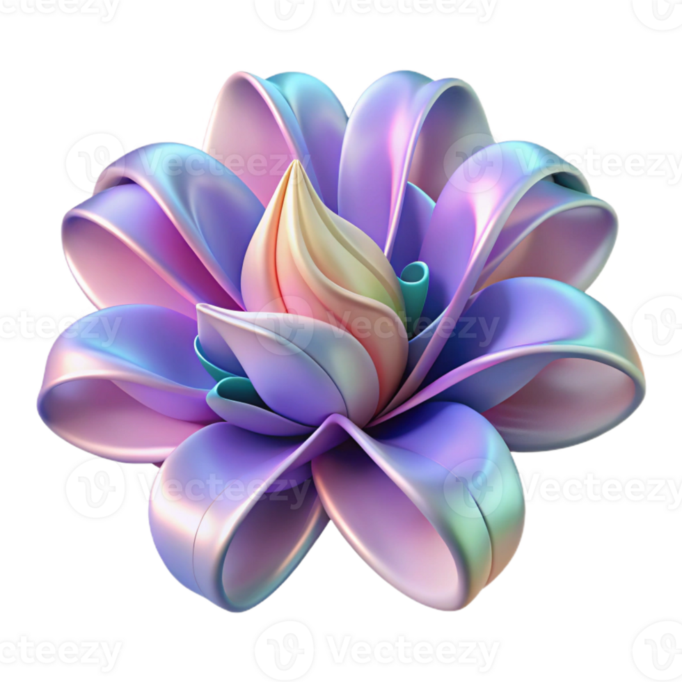 extraordinary rustic An abstract representation of a flower, using flowing lines and delicate colors, in a graceful, Art Nouveau style exclusive png