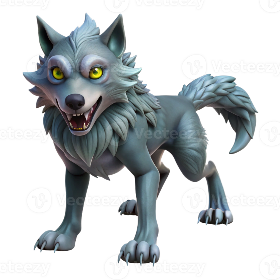 beautiful traditional A cunning shapeshifter transforming into a wolf, moonlight, dark fantasy style original png