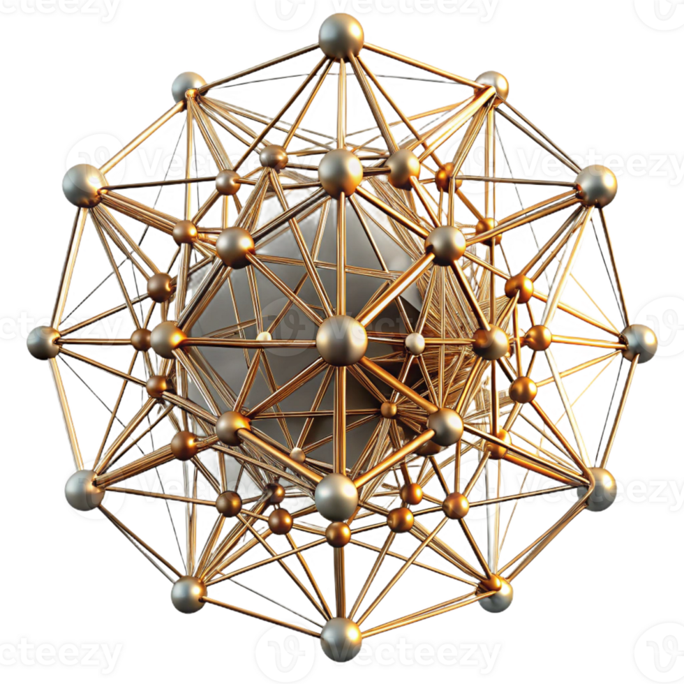 extraordinary rustic A complex network of interconnected lines, forming a chaotic yet structured pattern, generative art style, illuminated by a grid of lights exclusive png