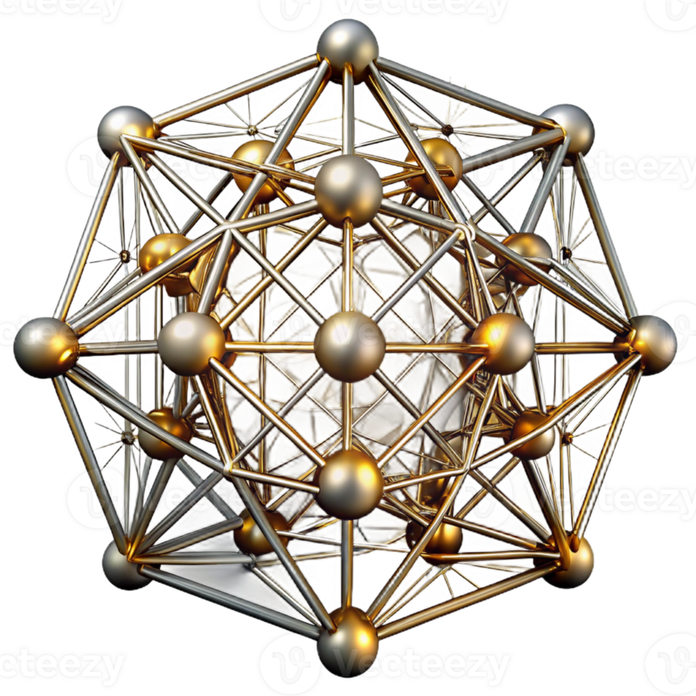 magnificent artistic A complex network of interconnected lines, forming a chaotic yet structured pattern, generative art style, illuminated by a grid of lights exclusive png