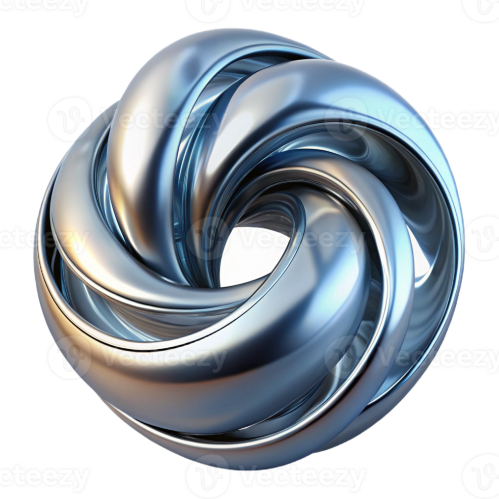 stunning creative A dynamic flow of liquid metal, swirling and reflecting light, futuristic and abstract, metallic and reflective, brightly lit high resolution png