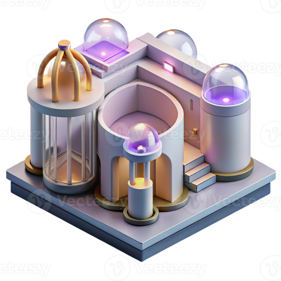 beautiful contemporary Metabolism architecture, modular design, adaptable structures, dynamic lighting, futuristic style high resolution png