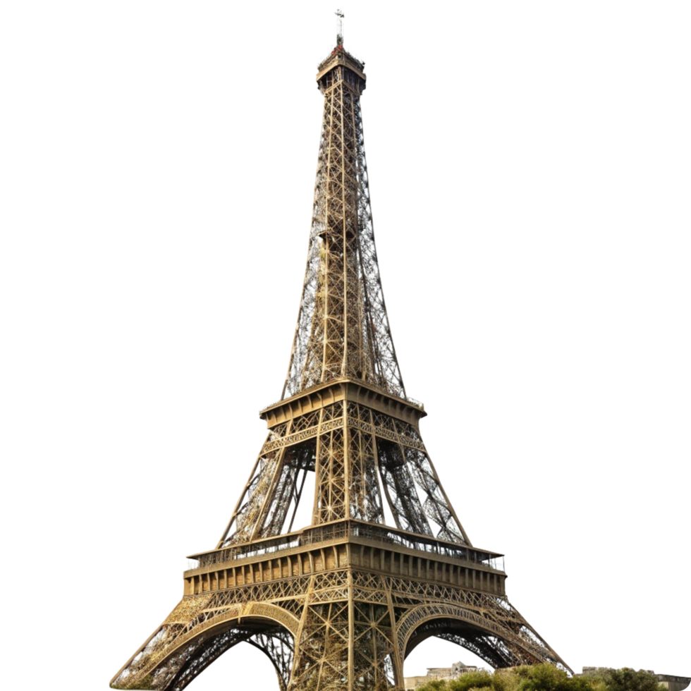 Magnificent Eiffel Tower in Paris France Iconic Landmark of Architecture and Travel Destination png