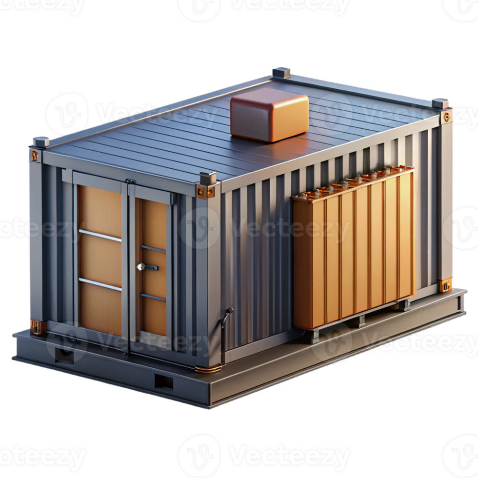 dramatic classic Shipping container architecture, repurposed materials, industrial aesthetic, raw light detailed png