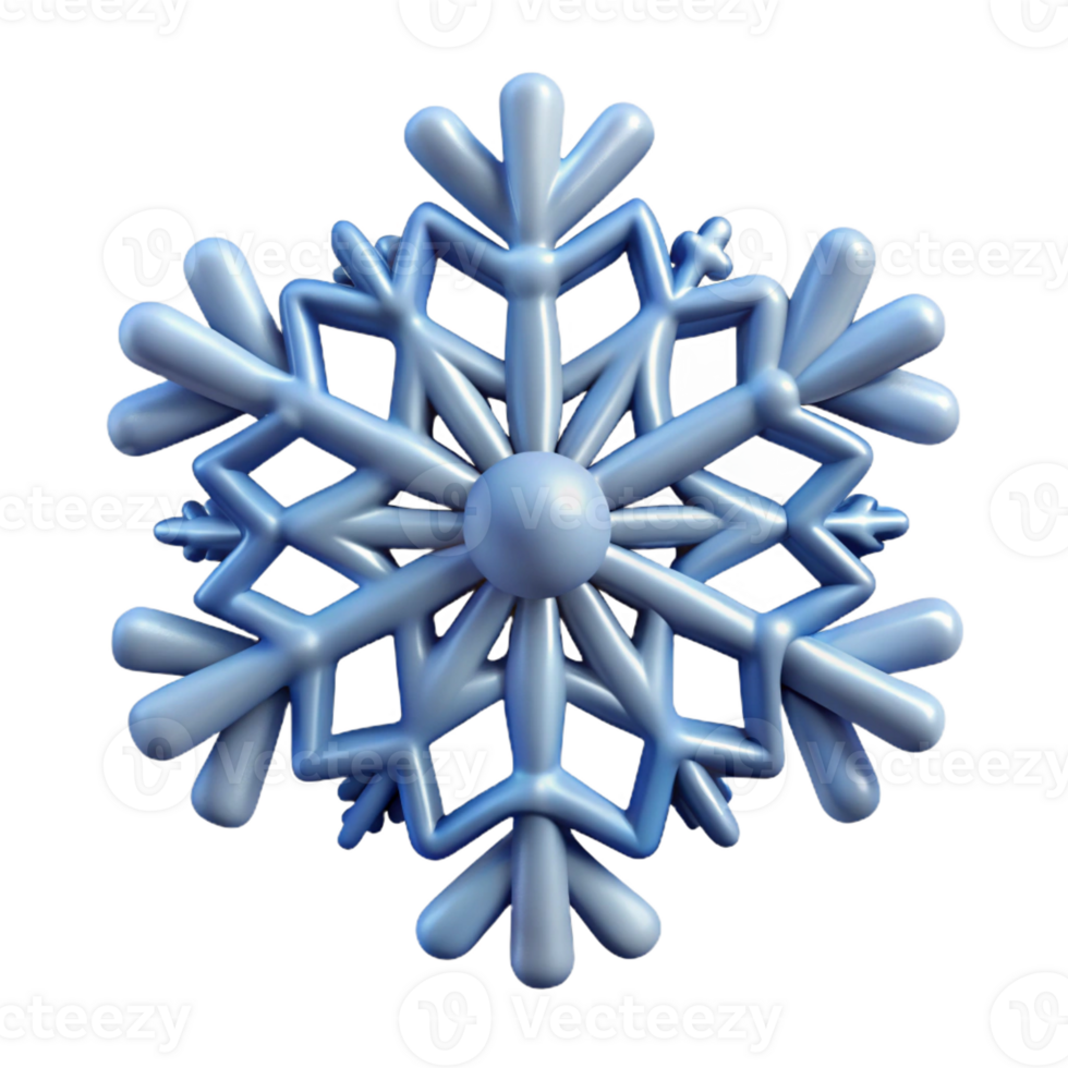 wonderful contemporary A single, perfect snowflake, intricate details, studio lighting, macro photography style high resolution png