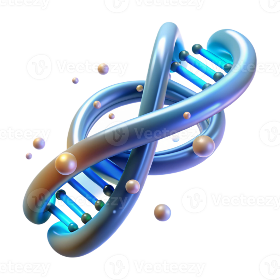 magnificent rustic A Dna Strand Transforming Into a Digital high resolution png