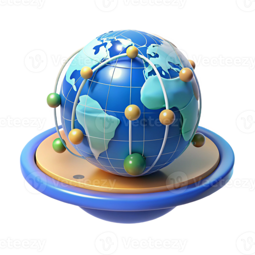 elegant rustic A Holographic Projection of Earth with exclusive png
