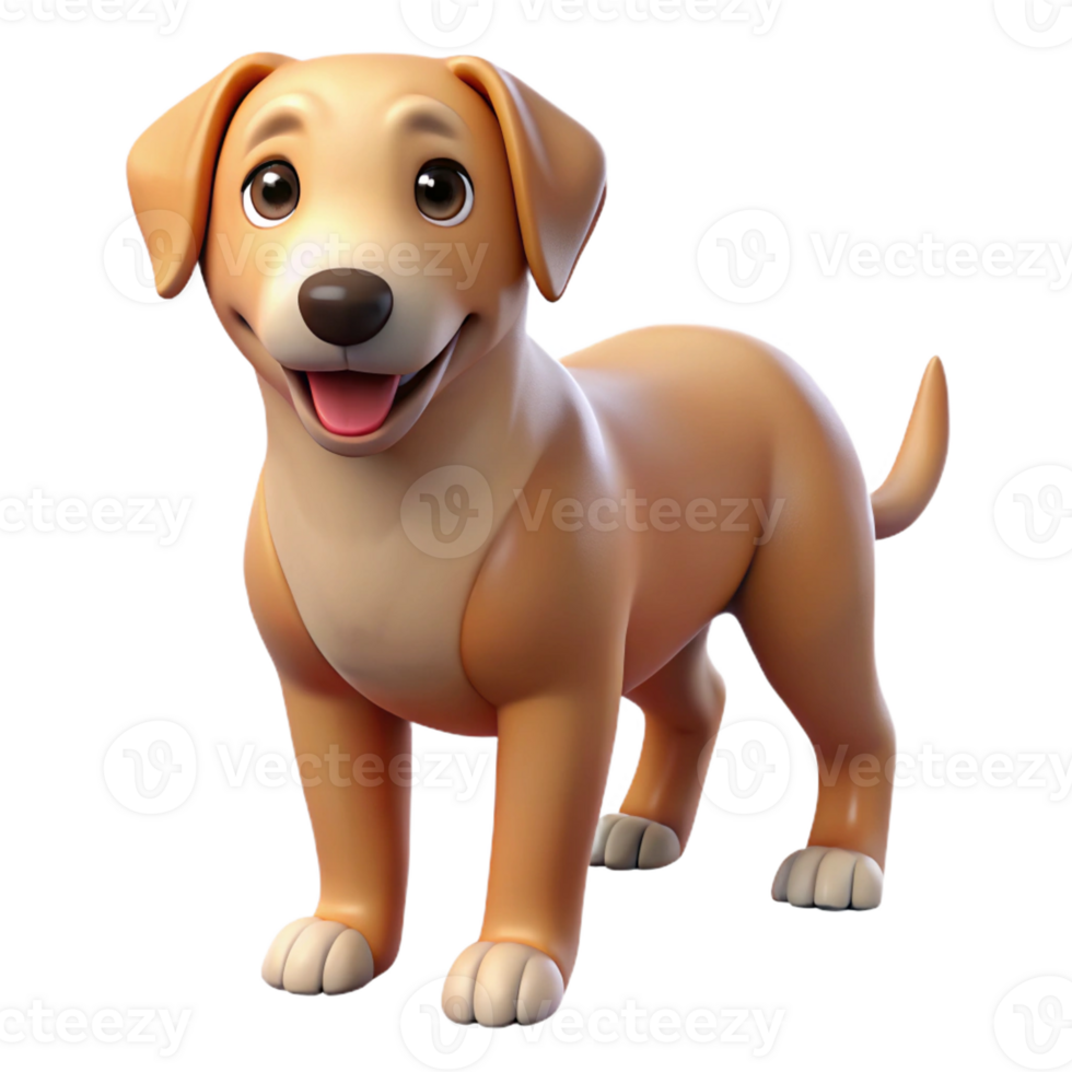 magnificent contemporary A loyal dog gazing adoringly at its owner, illuminated by soft, natural light. Rendered in a heartwarming, photorealistic style professional png