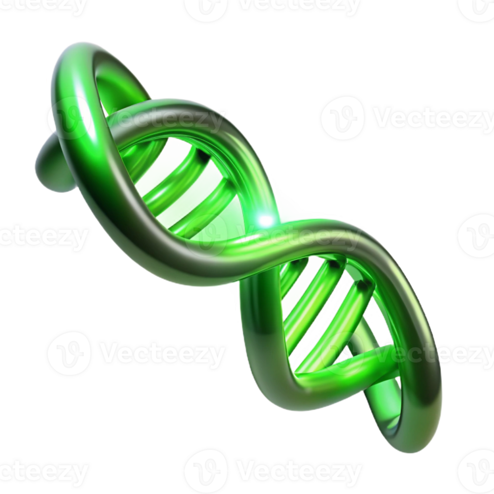 beautiful modern A Dna Strand Composed of Glowing Fiber original png