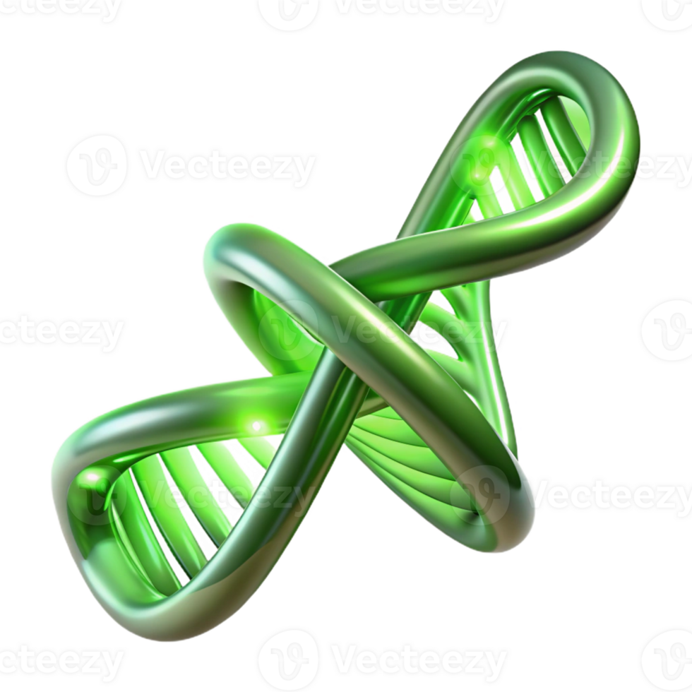 stunning abstract A Dna Strand Composed of Glowing Fiber high resolution png