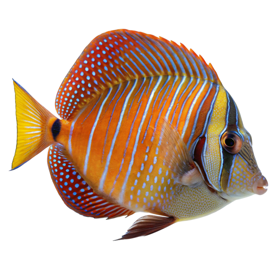 Stunning Image of a Vibrant and Colorful Fish Species png