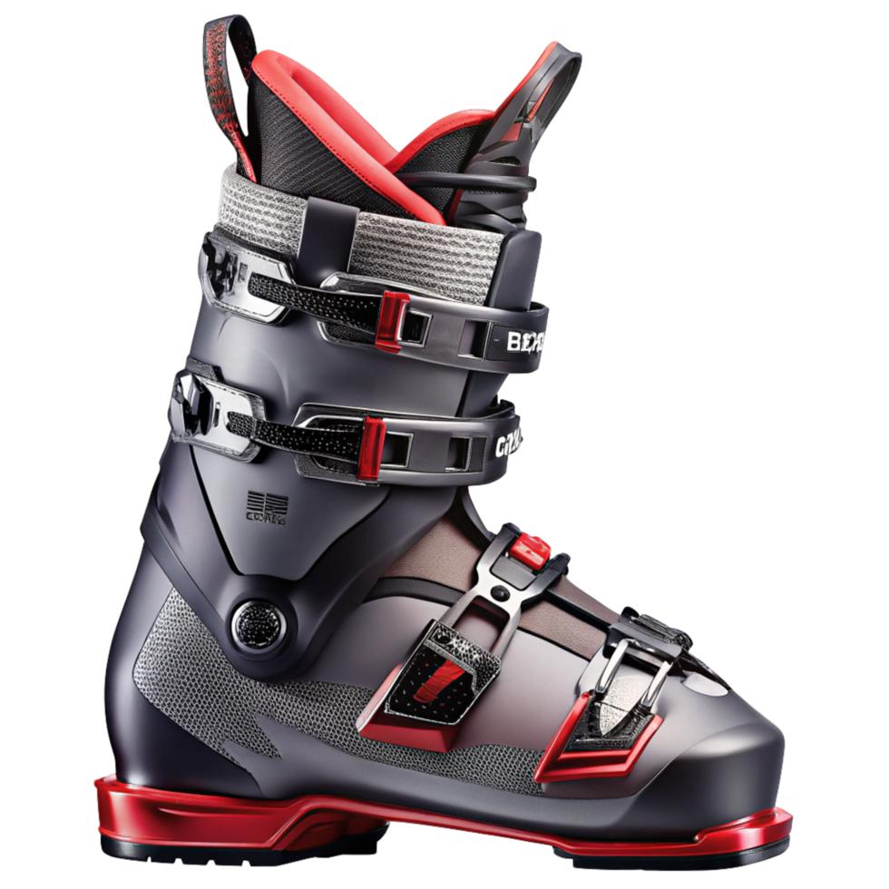 HighPerformance Gray and Red Atomic Hawx Ultra XTD Ski Boots for Men png