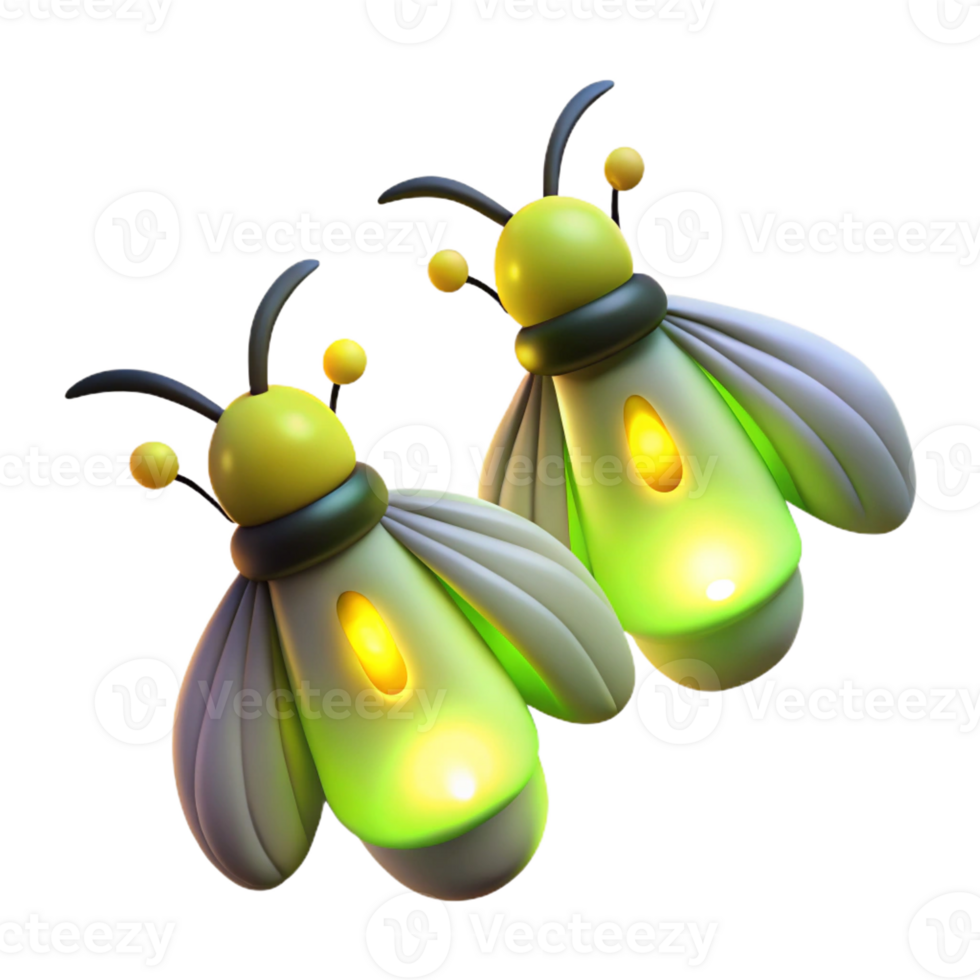 serene rustic A group of fireflies glowing in the dark, nighttime photography, ethereal lighting high quality png