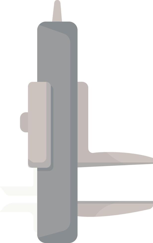 Silver Construction Measuring Tool vector