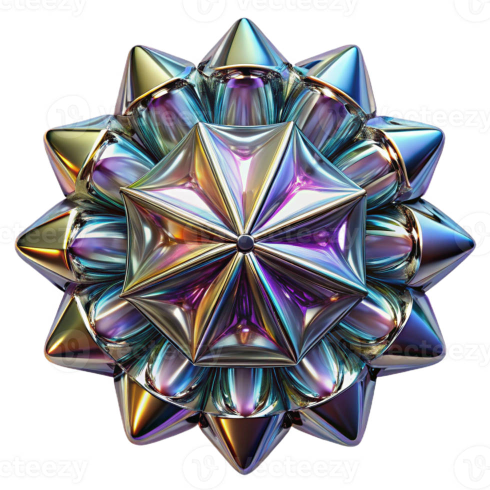 vibrant traditional A kaleidoscope of fragmented, mirrored surfaces reflecting distorted, abstract shapes, with a dazzling, prismatic light detailed png