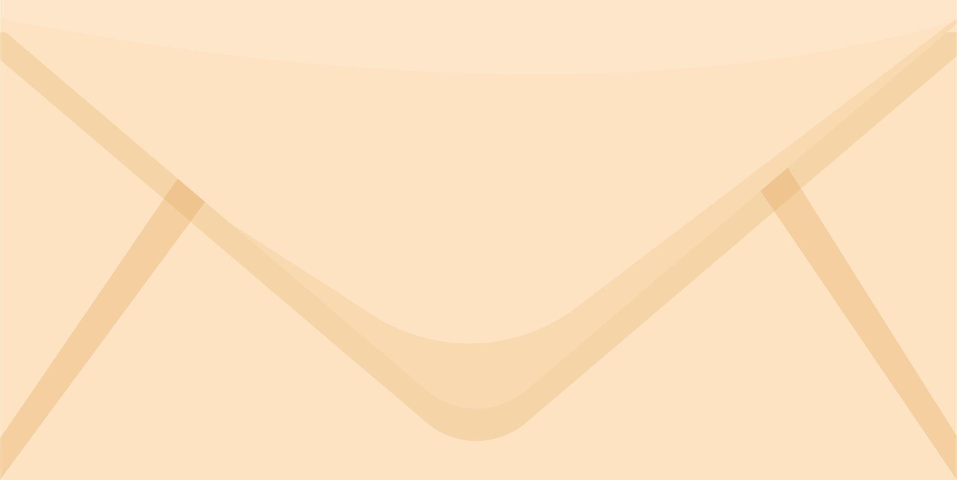Opened Envelope with Letter vector