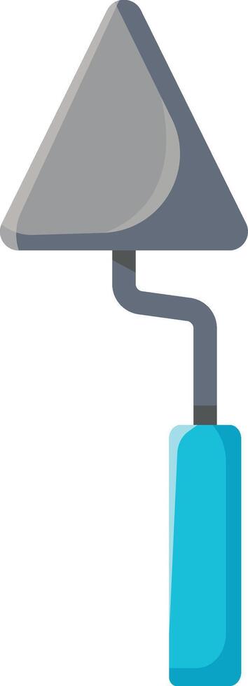 Durable Gray Trowel vector