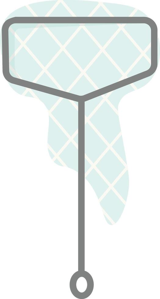 Fishnet for Cleaning Aquariums vector