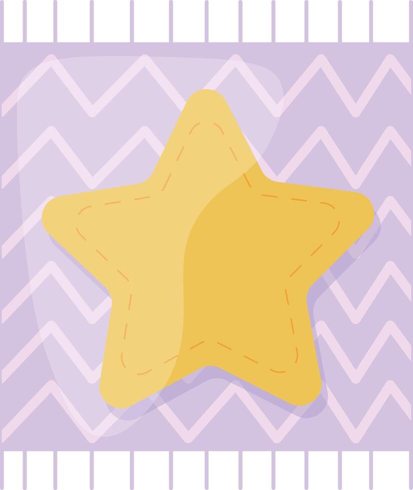 Star Cross Stitch Art vector
