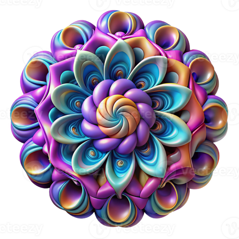 extraordinary contemporary A complex, fractal pattern generated by ...