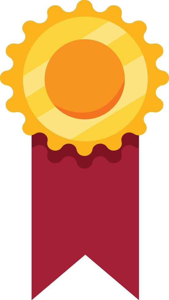 Award Ribbon with Star for Achievement vector