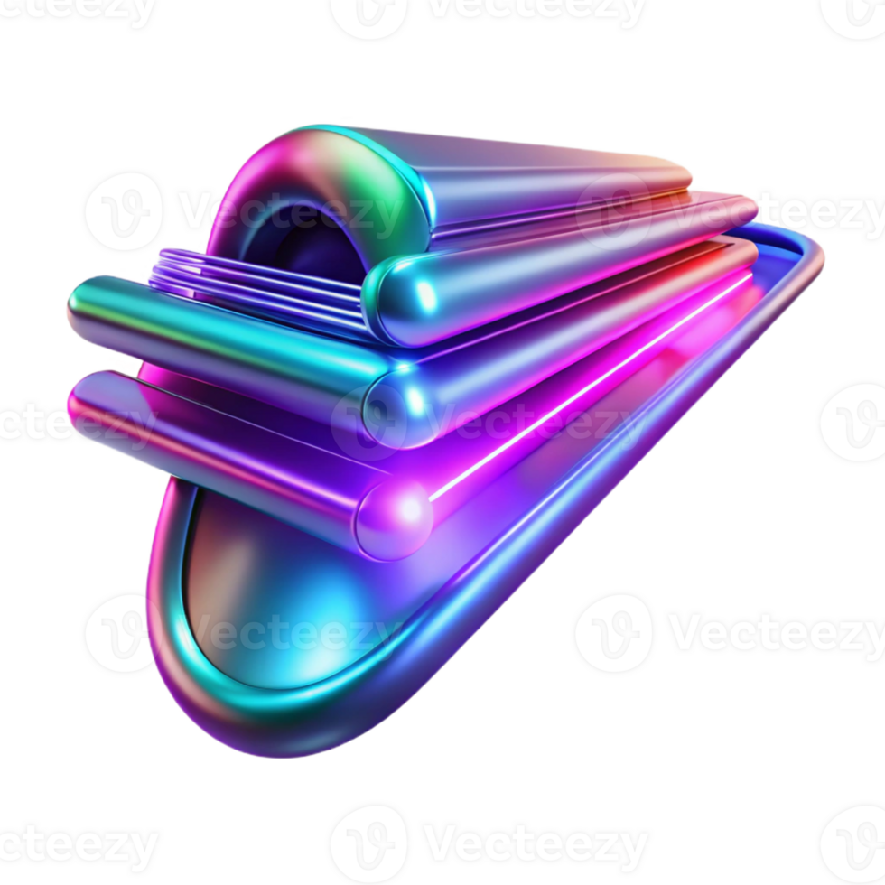 vibrant abstract A dynamic composition of light trails and motion blur, with vibrant, neon colors, in a futuristic, cyberpunk style professional png