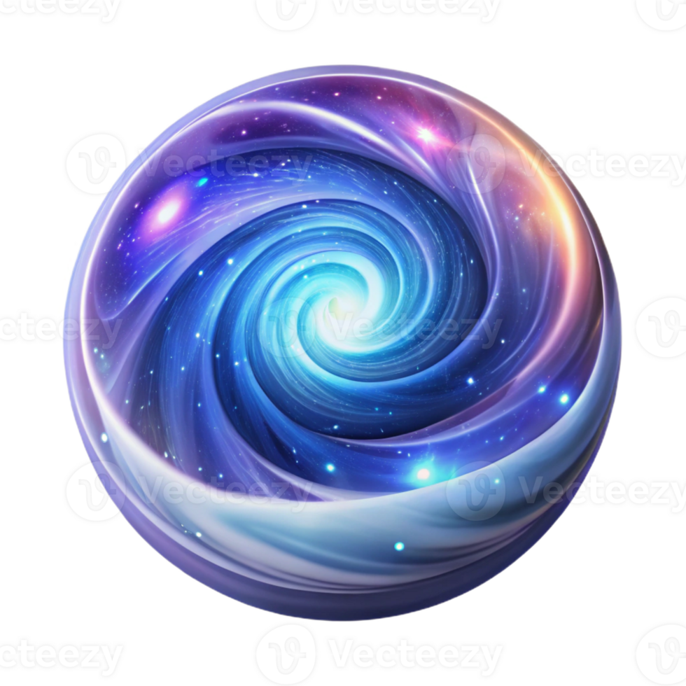 beautiful modern A swirling vortex of stardust and nebulae, illuminated by a bright, celestial light, in a cosmic, astronomical style genuine png